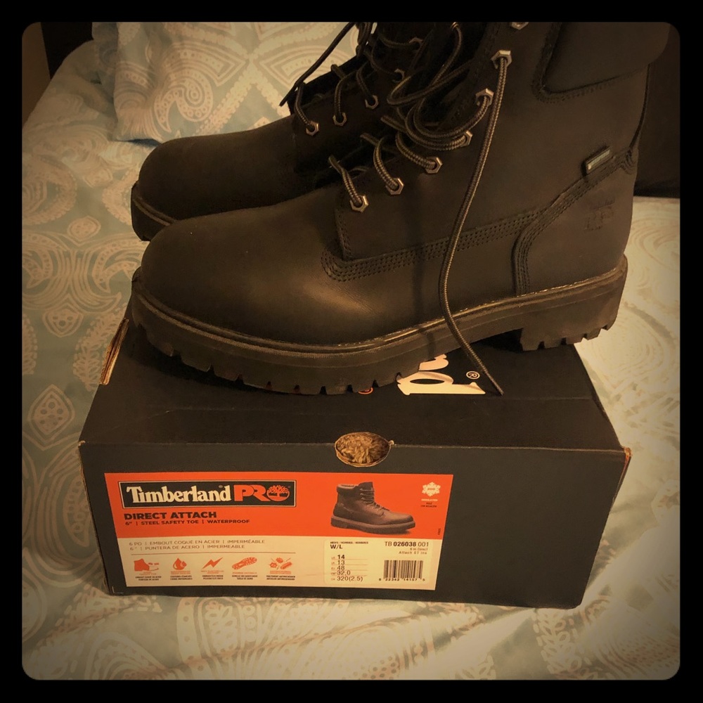 Timberland Pro 14W steel toe waterprf insulated
